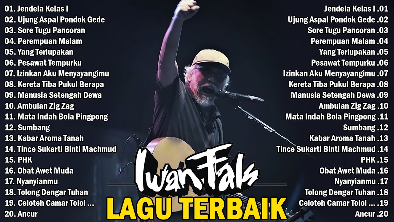 Lagu Iwan Fals Full Album Terbaik - Berwisata Ke Indonesia Lewat Lagu - Jendela Kelas I