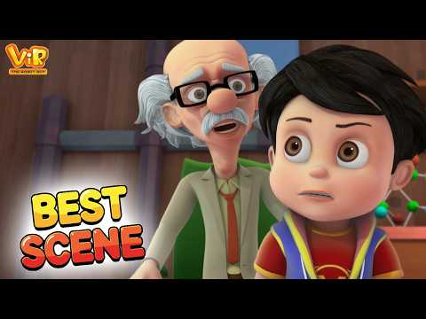 Vir The Robot Boy : Dadaji Ne Vir ko Kiya Thik  | Best Scenes Robot Cartoon for kids