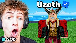 playing Blox Fruits with UZOTH.. (VOD) @steakvods