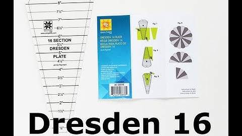 Dresden Plate with 16 sections