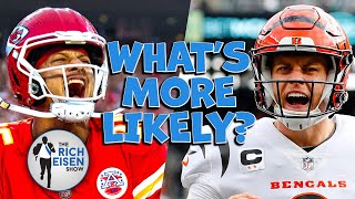 What’s More Likely: Rich Eisen Talks Chiefs, Bengals, Bills, Dolphins, Seahawks, 49ers, Jags \& More!