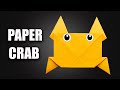 Como Hacer un Cangrejo de Papel Fácil y Rápido | Paper Crab