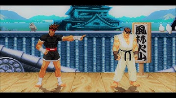 MUGEN 2019 - JOE HIGASHI VS RYU (SPECIAL REQUEST) SHOUTS OUT TO "PowerStunna" 😎