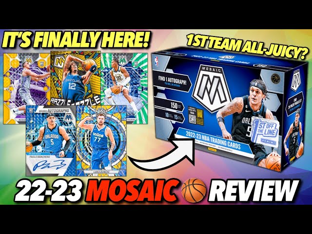 THE NEW MOSAIC 🏀 IS FINALLY HERE! 😮🔥 2022-23 Panini Mosaic