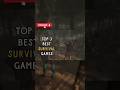 Top 3 Best Survival Games For Android - survival"'#survival #games #top3games #shorts #top10games