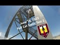 Full Cat at Full Power. Successful Nitrous Bipropellant Static Test (Half Cat Rocketry)