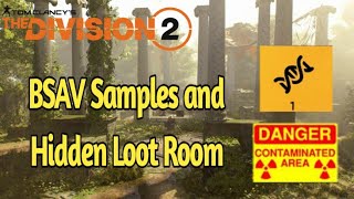 The Division 2 - Hidden Loot Room, BSAV Samples