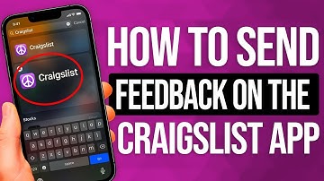 How To Send Feedback On The Craigslist App: EASY Guide!