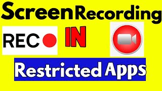 how to screen record in restricted apps without root | 2024🔥Method screenshot 5