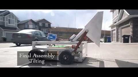 U of C: Mechanical Engineering Capstone Project Video 2019 - Remote-Controlled Snow Removal Robot