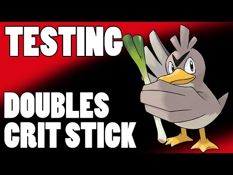 Testing Farfetch'd in Doubles is Crit Stick OP? - Testing Farfetch'd in Doubles is Crit Stick OP?