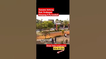 Suasana Simpang lima Purwodadi Grobogan Jawa Tengah - FERI NGEVLOG #feringevlog #purwodadi