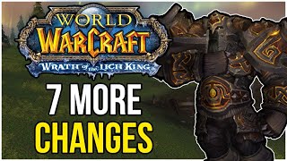 7 More WotLK Changes You Forgot About