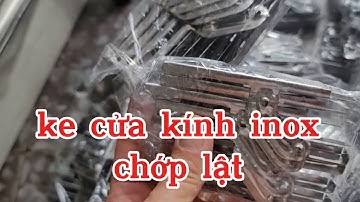 ke cửa kính chớp lật inox, ke kính inox, ke chớp inox, ke cửa chớp inox,