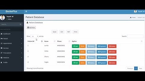 Hospital Management System Full project in PHP | With Database Free