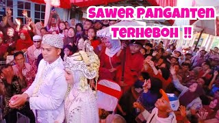 The Most Exciting Sundanese Food Tipping Event!! So Many People Fight Over the Tipping That It Ge...