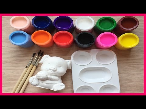 Video Đồ chơi trẻ em TÔ TƯỢNG HÌNH CHÚ HEO XINH Color... - youtube