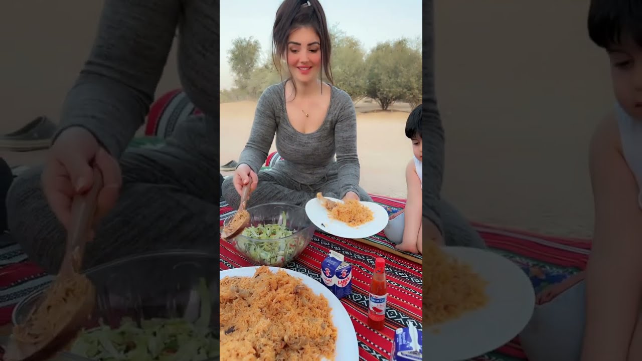 قلبنا الطنجرة😂 والنتيجة!!🏕️عصام ونور