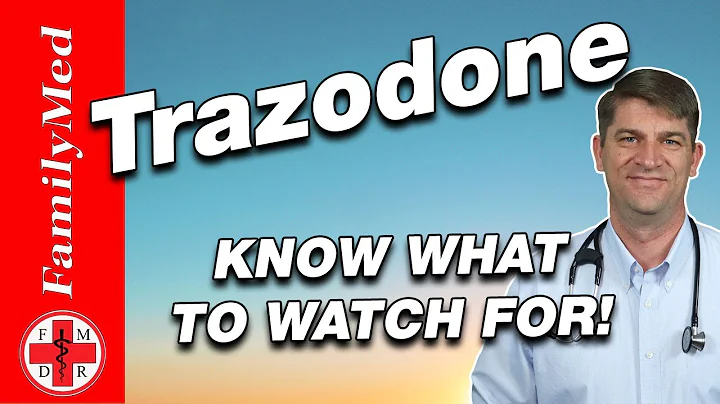 TRAZODONE FOR INSOMNIA | Learn the Side Effects and What to Expect