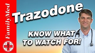 TRAZODONE FOR INSOMNIA | Learn the Side Effects and What to Expect