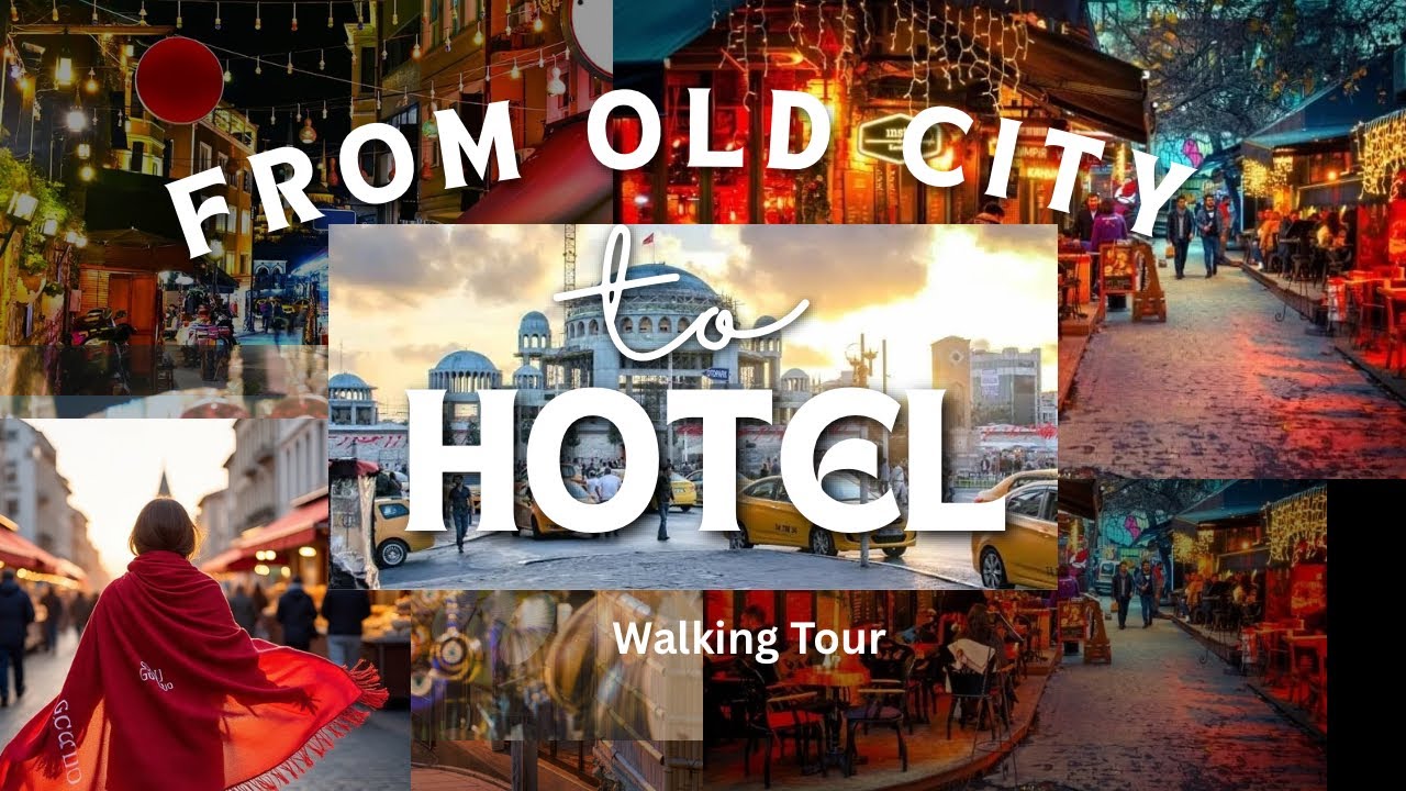 Historic Streets: Old City to Hotel  #istanbul #türkiye #travel #walking #old #pakistan #viralvideo 