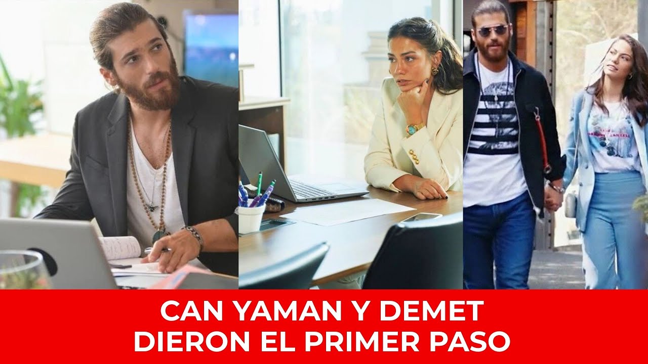 SORPRESA TOTAL: Can Yaman y Demet Özdemir DAN EL PRIMER PASO DE UN NUEVO PROYECTO
