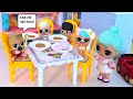 PORRIDGE FOR CHILDREN AND ICE CREAM FOR A BRAND NEW Doll LOL Surprise In Kindergarten Funny CARTOON