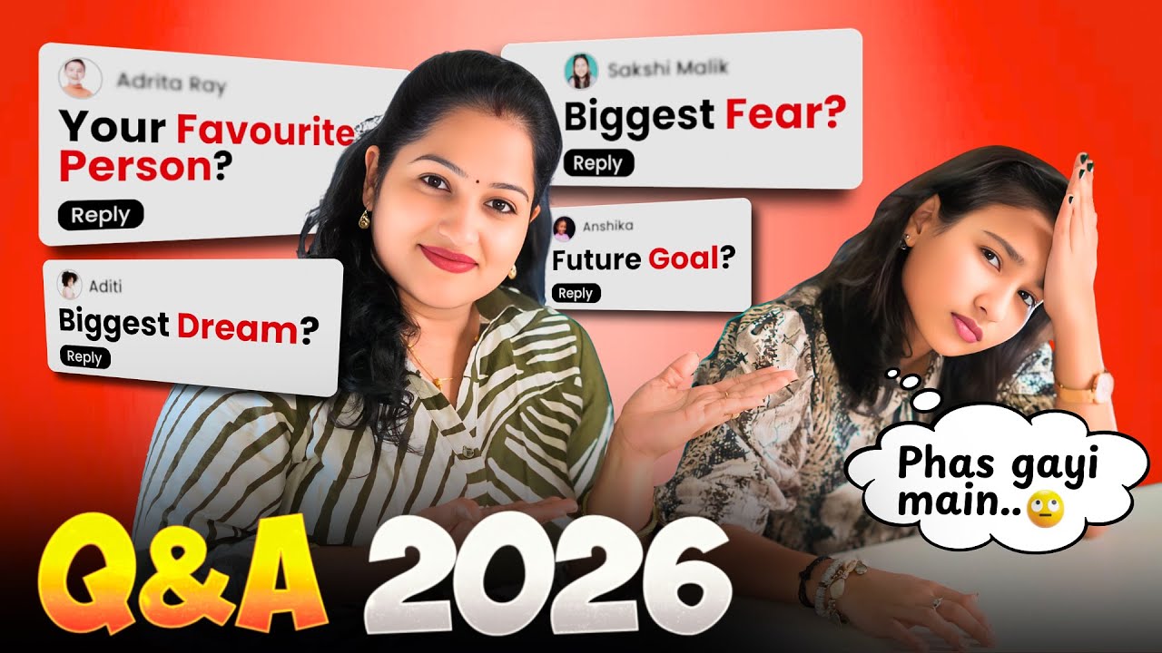 QnA 2026 ๐ฑ | My Biggest Fear, Dream & Future Goal Revealed!