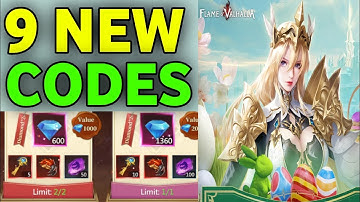 Update✴️Flame Of Valhalla Gift Codes 2025 | Flame Of Valhalla Codes - How To Redeem Code