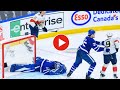 SHOCKING Moment: Anthony Stolarz Injured and Taken Off Ice in Pain vs Washington Capitals
