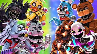 Sfm Fnaf Top 10 Fnaf Vs Fight Animations