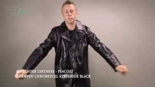 Alexander Leathers Peacoat Horween Chromexcel Steerhide Black