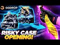 GGDROP RISKY CASE OPENING WITH EXPENSIVE CASES!!!?| GGDROP PROMO CODE 2025|GGDROP CASE OPENING 2025|