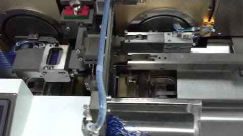 Full Auto Cable Wire Double Ends cutting stripping twisting Soldering Tinning Machine
