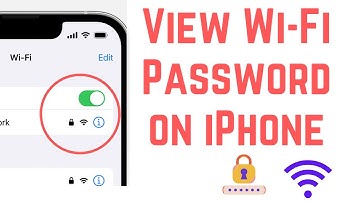 How to View Saved Wi-Fi Password on iPhone