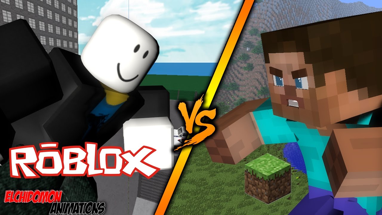 Minecraft Animation Roblox Vs Steve Epic Fight Hd