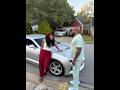 Larry asks Sharra was that responsible of her to get a new car