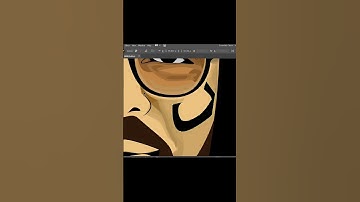 @GFXMentor VECTOR Portrait...#shorts