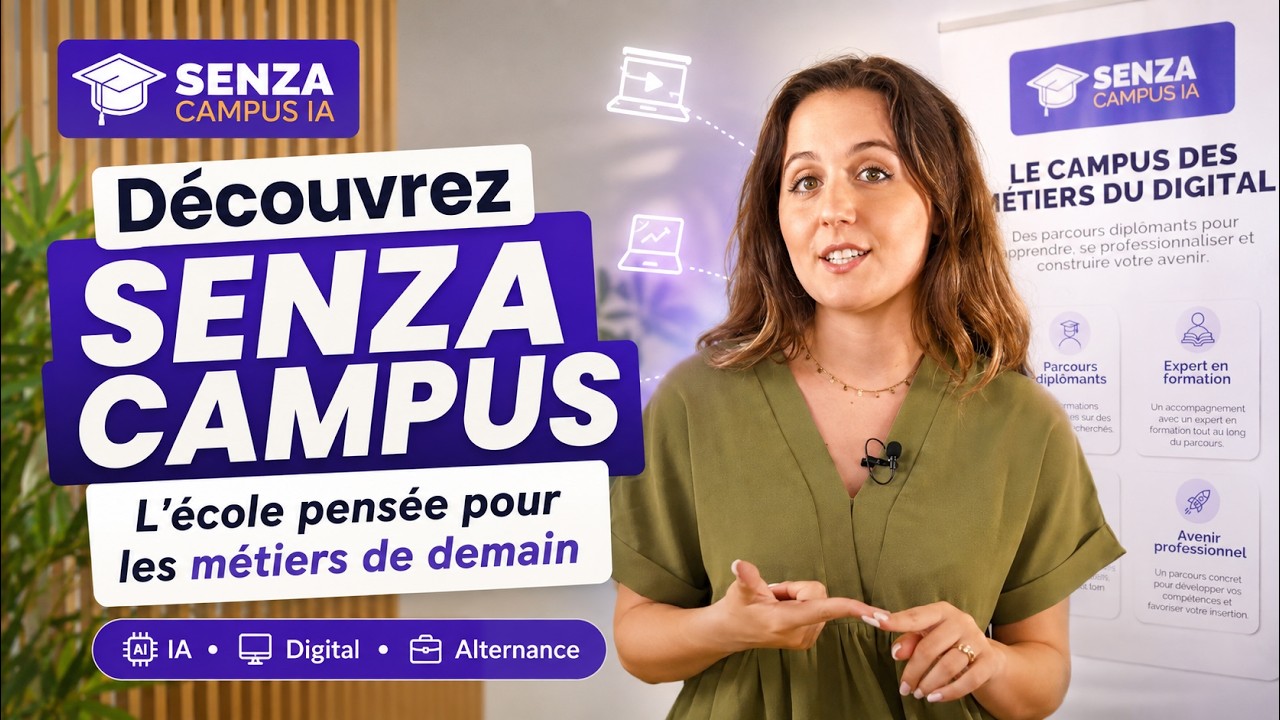 Visite du campus SENZA de Toulon (La Garde)