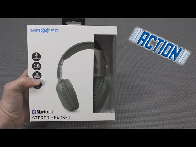 Maxxter € Bluetooth Versie 2 Headphone - YouTube