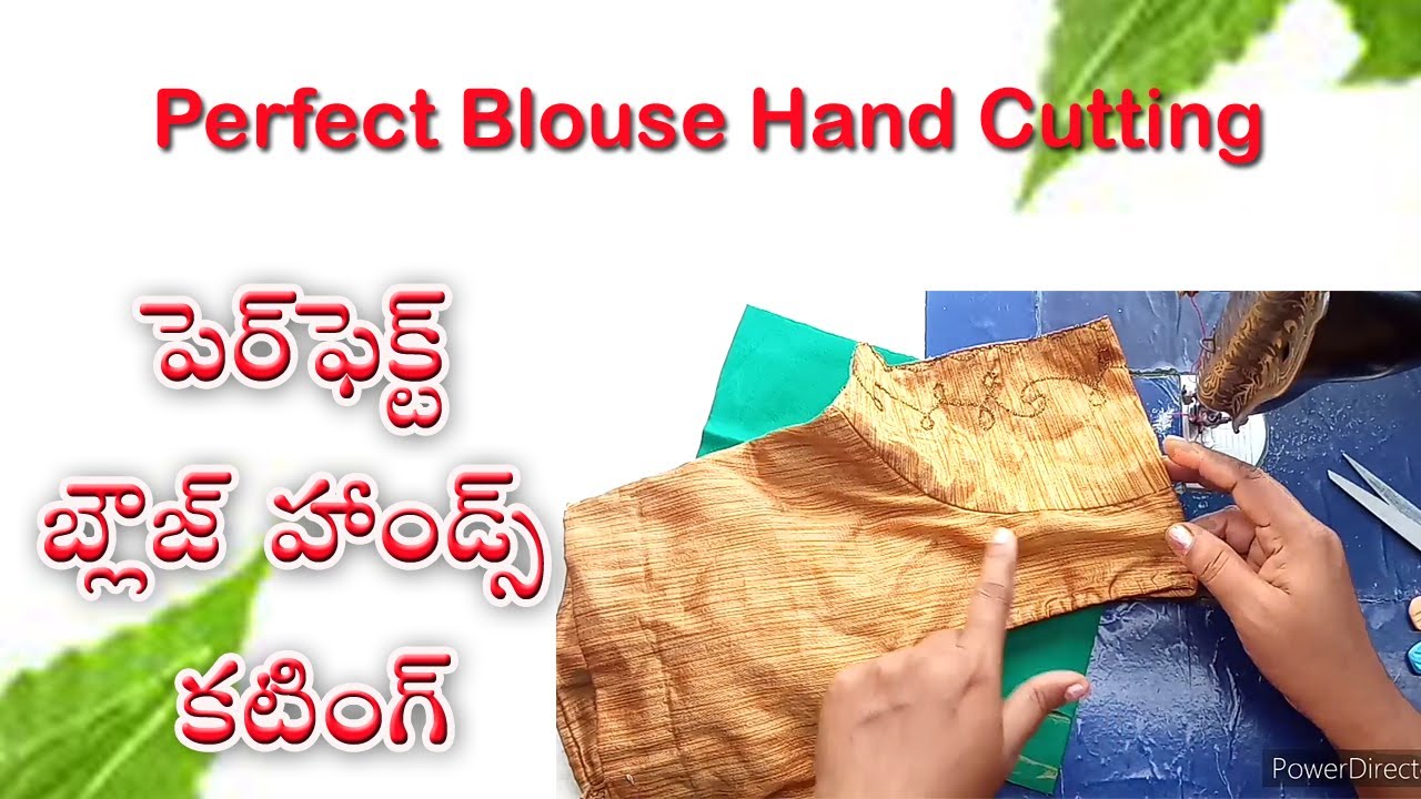 Perfect Blouse Hands Cutting, Hands Shape Cutting for Beginners, Sewing Tips and Tricks