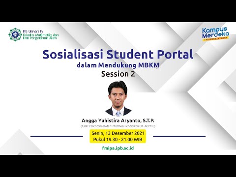 Sosialisasi Pengisian Student Portal Session 2