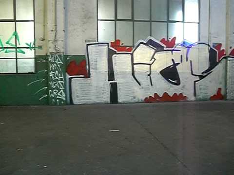 Resh writing graffiti Belton Molotow