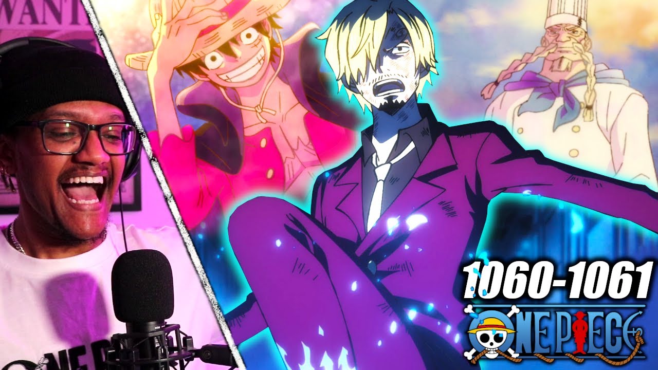 SANJI DEFEATS QUEEN! | One Piece Episode 1060 & 1061 REACTION - YouTube