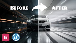 Before & After - Image Slider Comparison - Wordpress Elementor Tutorial