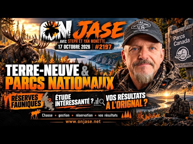 17 Octobre Émission #2197 ONJASE avec Steph et Yan