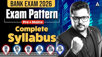 Bank Exams 2026 | Exam Pattern & Syllabus Discussion | Prelims + Mains Strategy By Shubham Sir