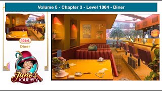 June's Journey - Volume 5 - Chapter 3 - Level 1064 - Diner (Complete Gameplay, in order)