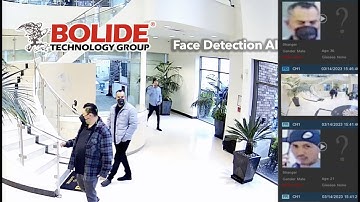 Bolide iPac AI Face Detection Intelligence Video
