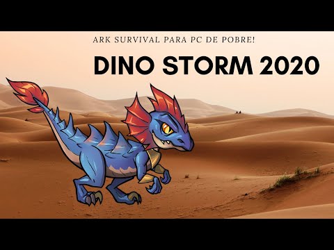Dino Storm - Um jogo grátis com Cowboys, Dinossauros e armas Laser